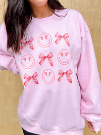 Smile Bows Graphic Top