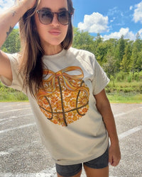 Floral Basketball Graphic Top