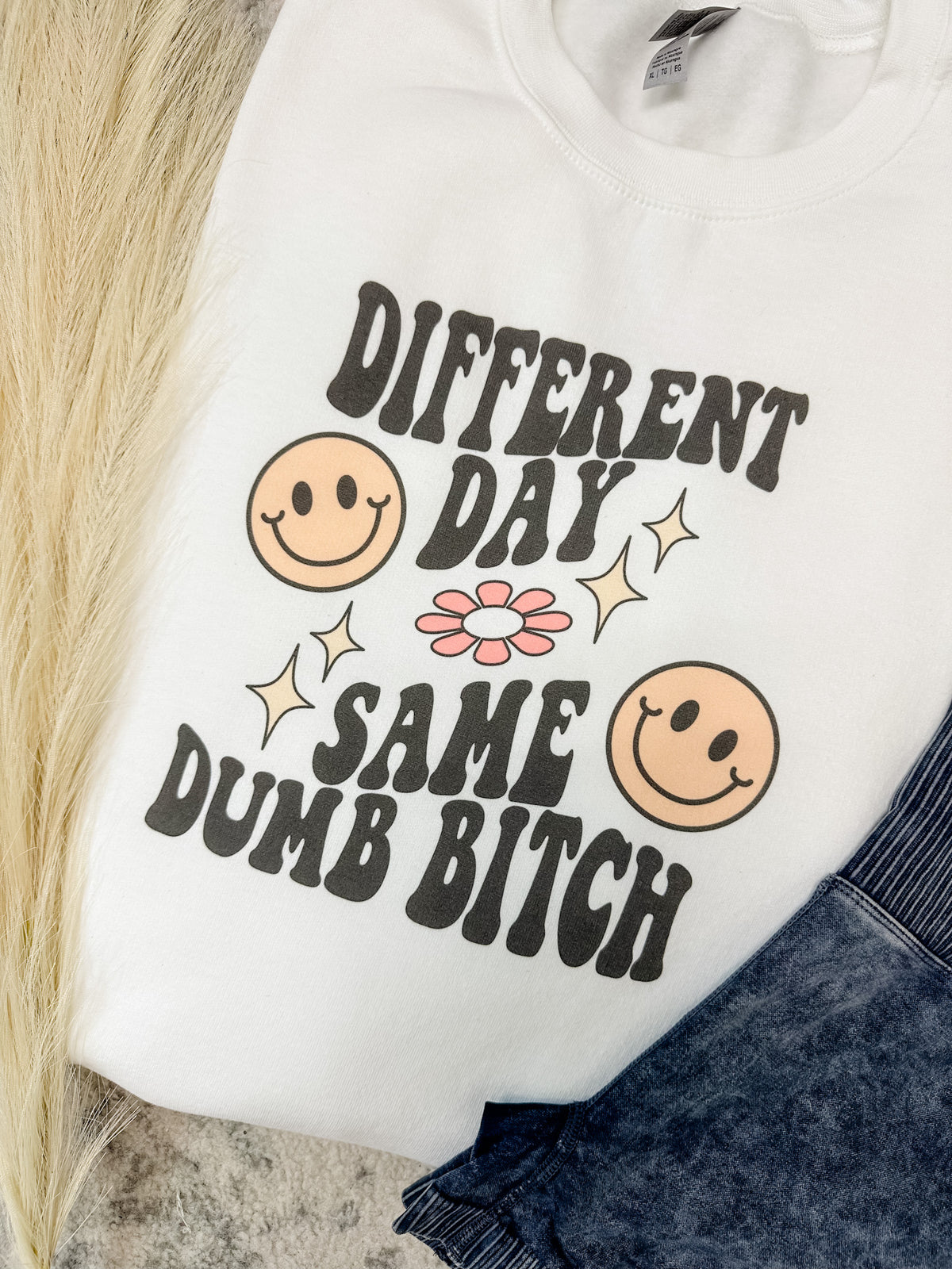 Different Day Graphic Top