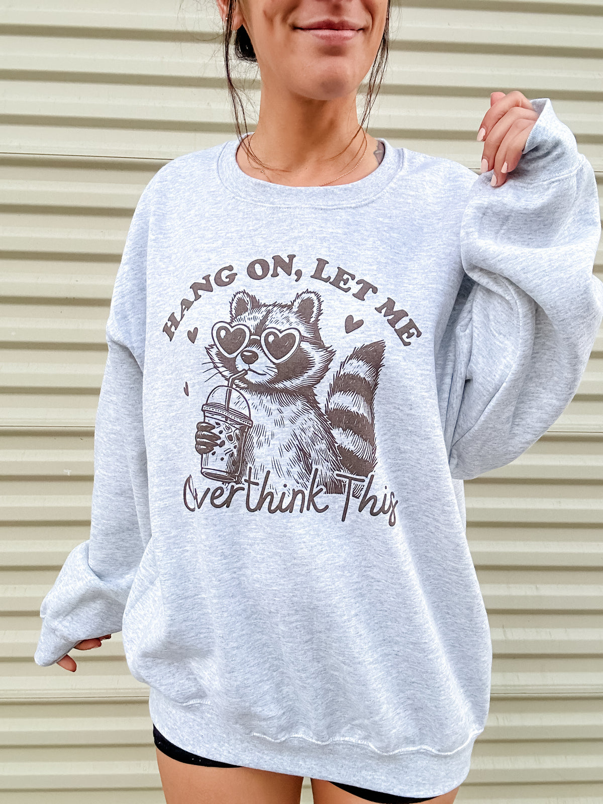 Hang On Graphic Pullover