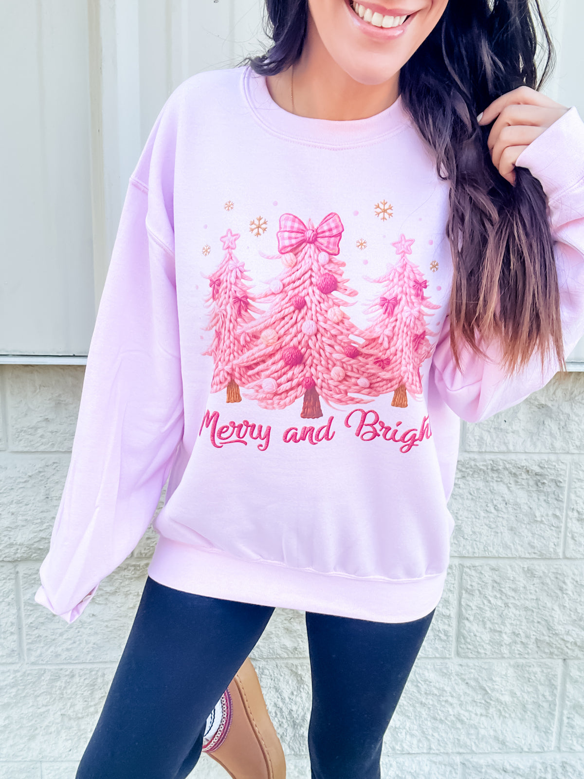 Yarn Merry & Bright Graphic Top