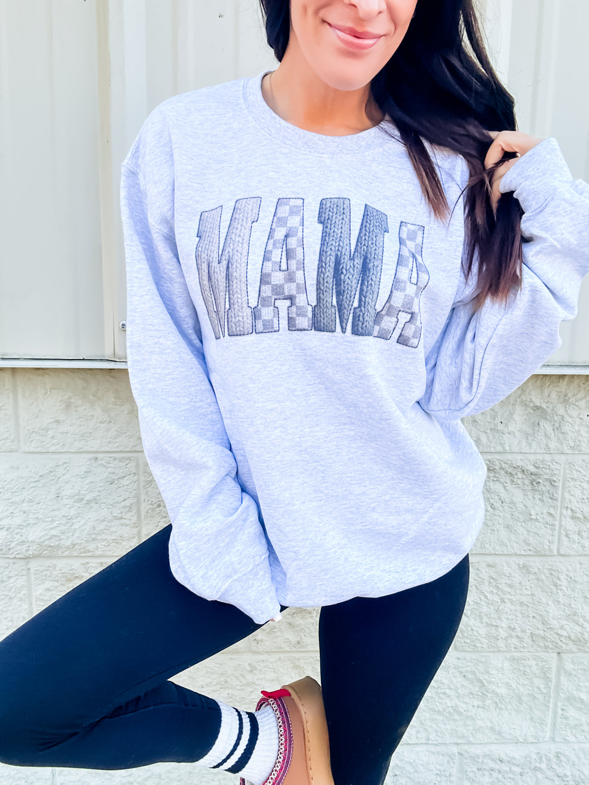 Mama Yarn Graphic Top