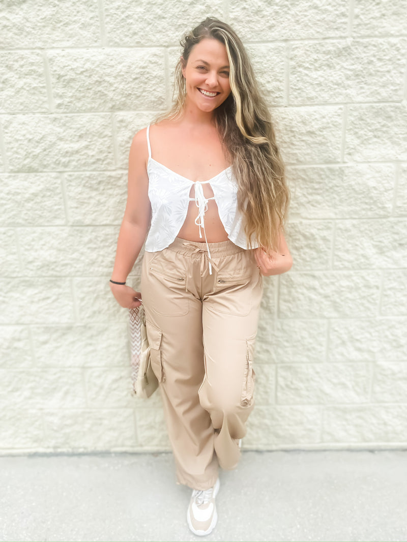 Arm Candy Sand Cargo Jogger Pant