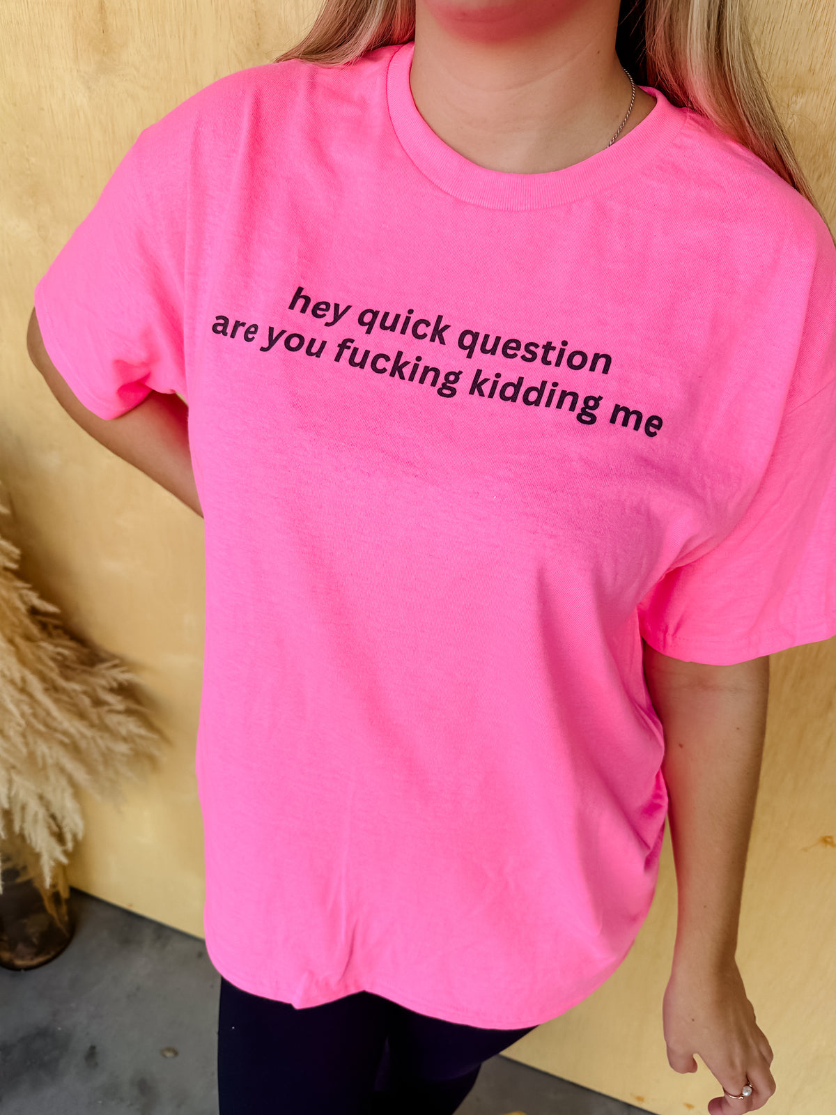 Quick Question Graphic Tee