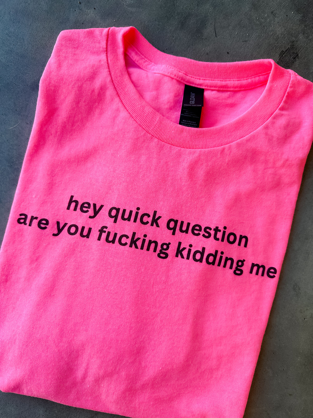 Quick Question Graphic Tee