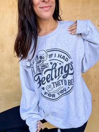 Feelings Graphic Pullover