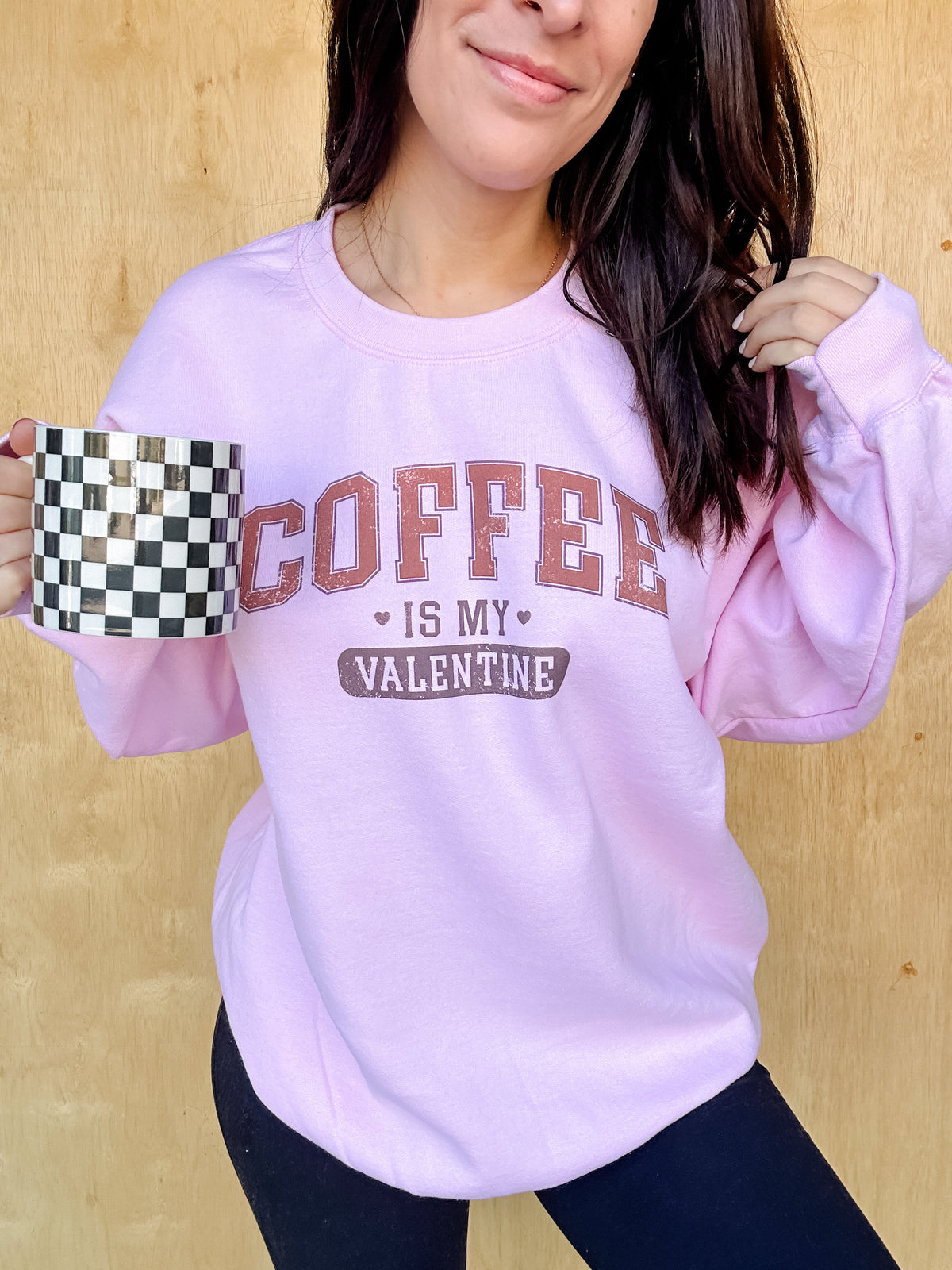 Coffee Valentine Graphic Top