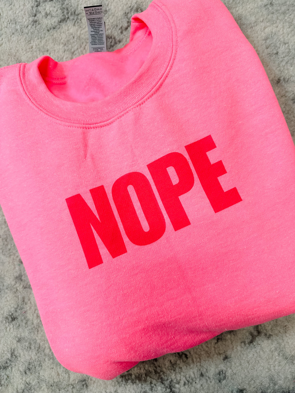 NOPE Graphic Sweatshirt