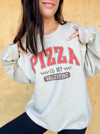 Pizza Valentine Graphic Top