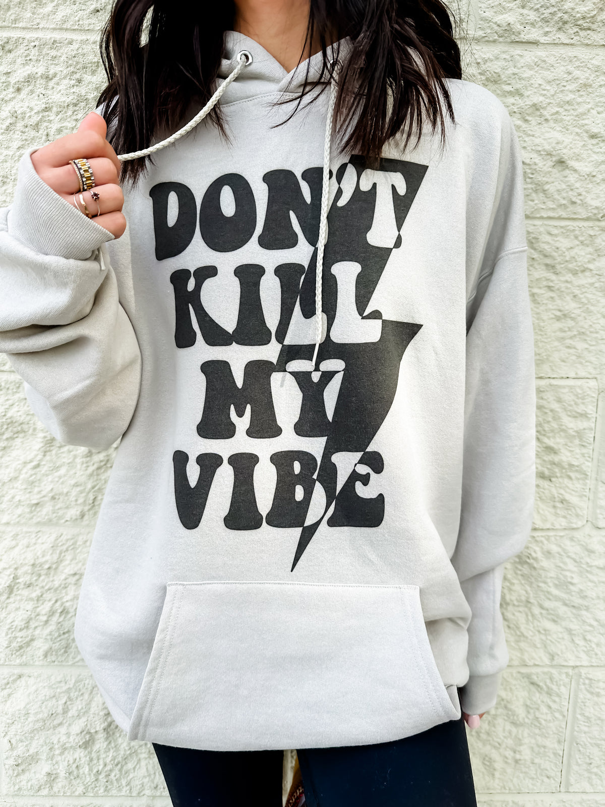 Don't Kill My Vibe Graphic Hoodie