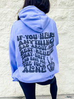 Leave Me Alone Graphic Hoodie