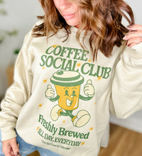 Coffee Social Club Graphic Top