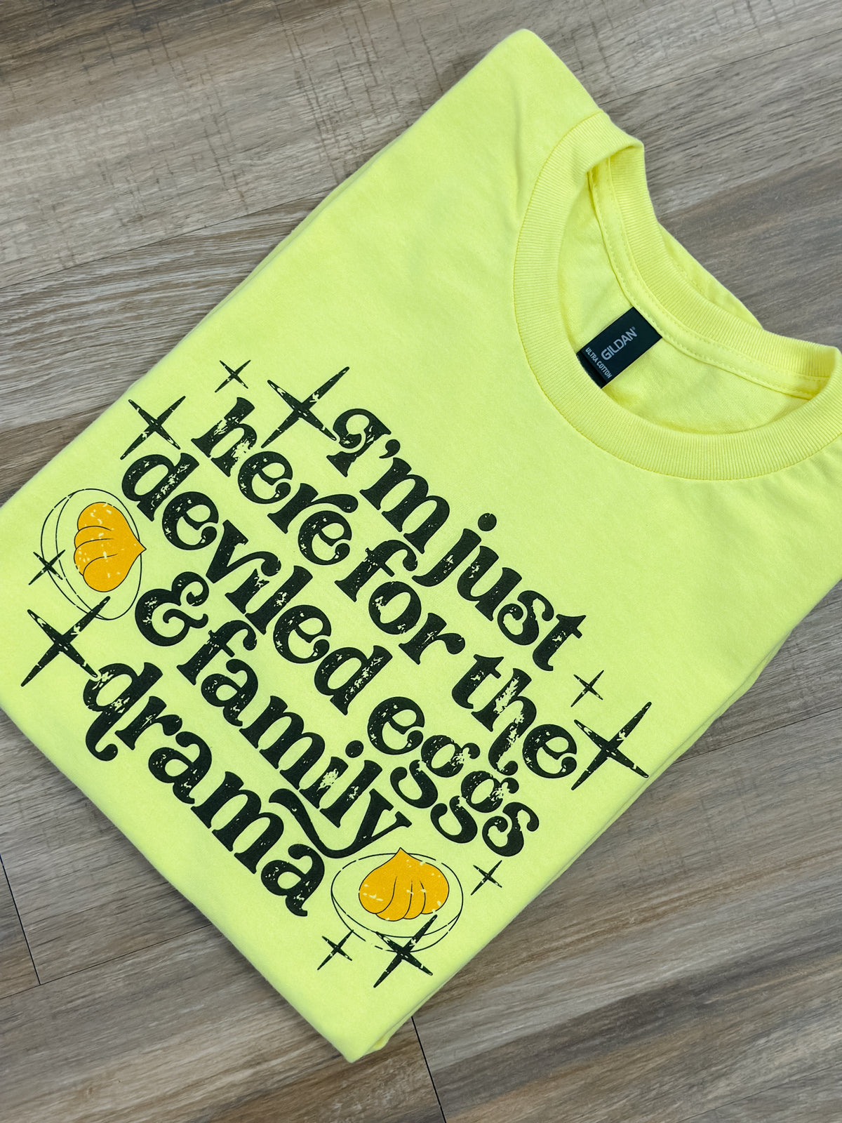 Deviled Eggs Graphic Top