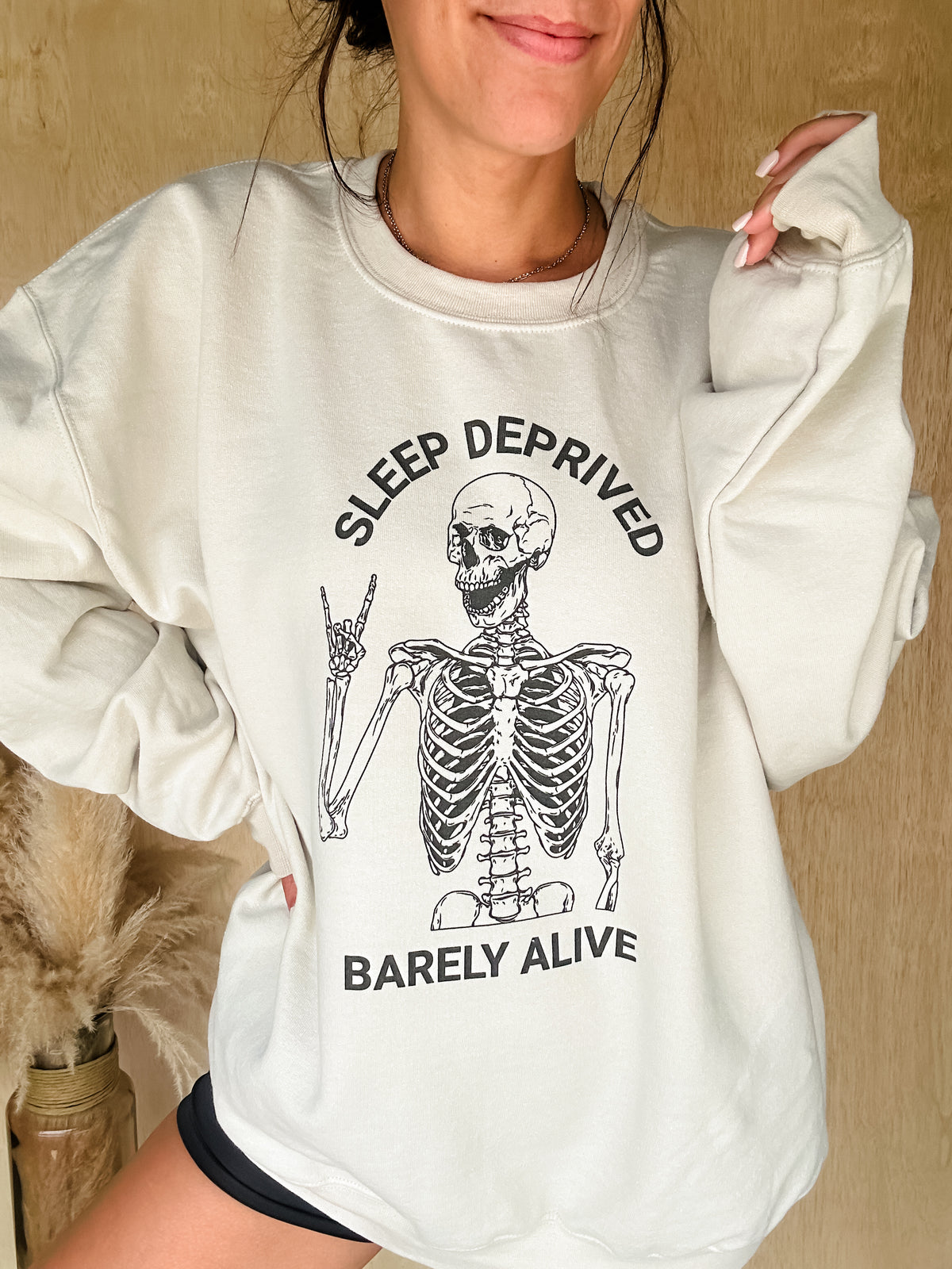 Sleep Deprived Graphic Pullover