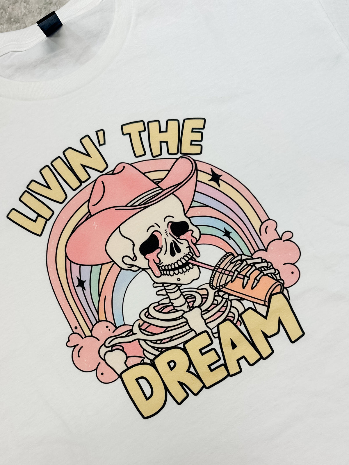 Livin' The Dream Graphic Top