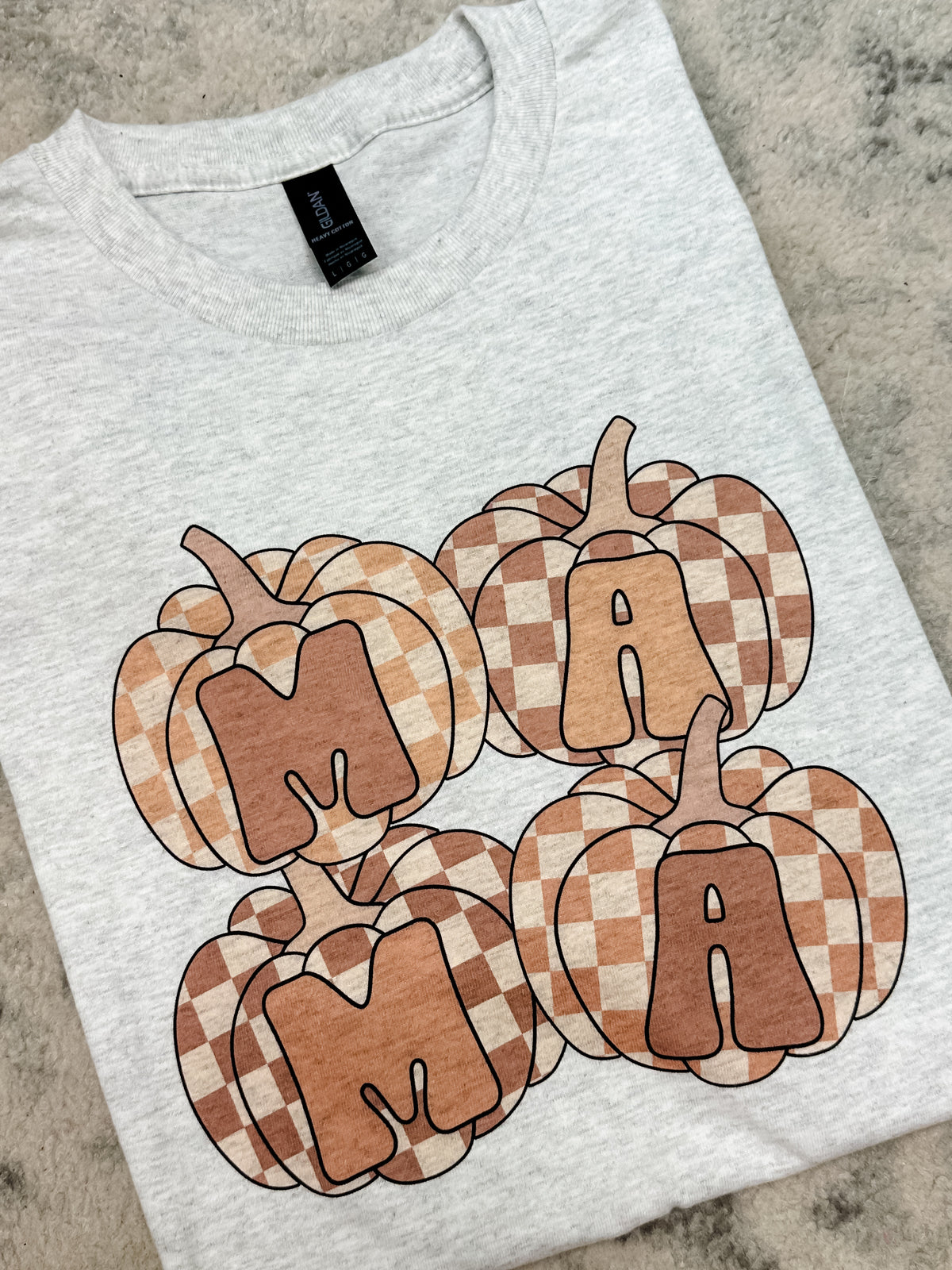 Mama Pumpkin Graphic Top