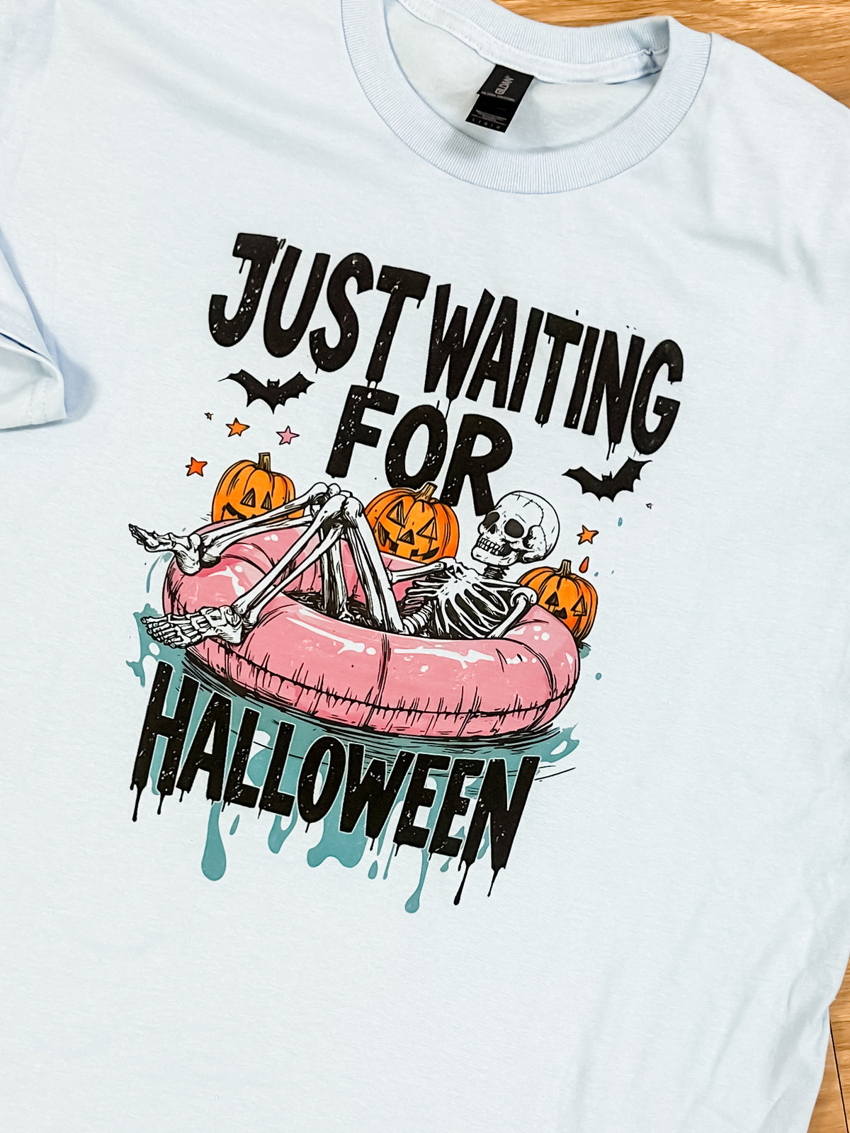 Just Waiting For Halloween Graphic Top