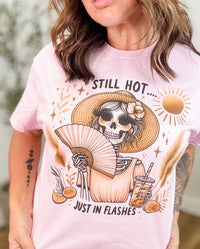 Just In Flashes Graphic Top