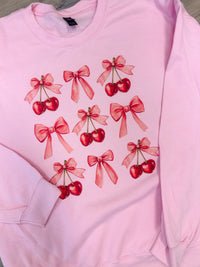 Coquette Cherries Graphic Top