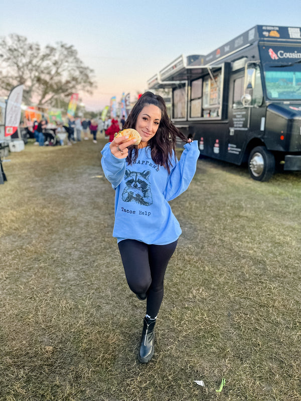 Tacos Help Graphic Pullover