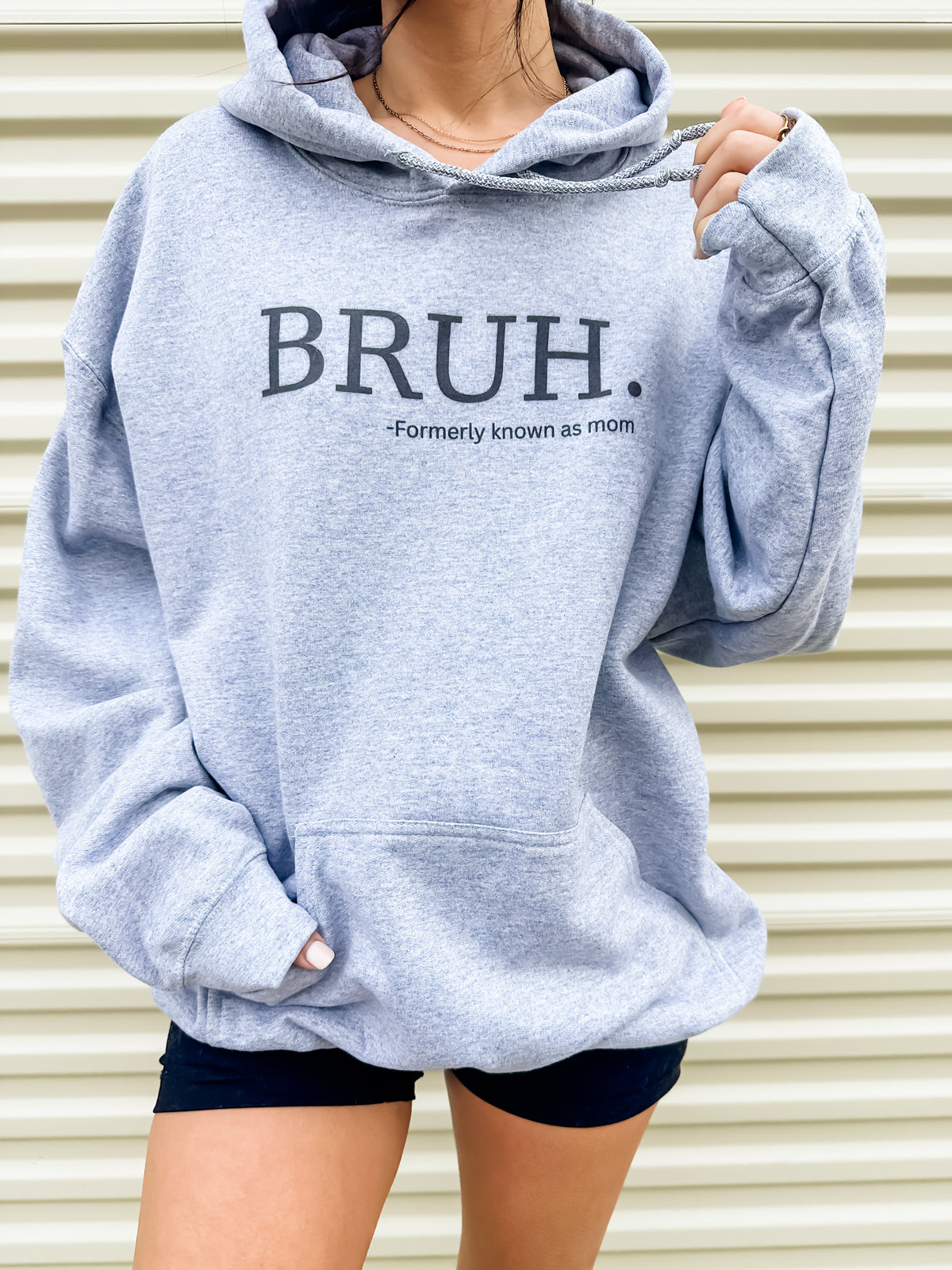 BRUH Graphic Hoodie