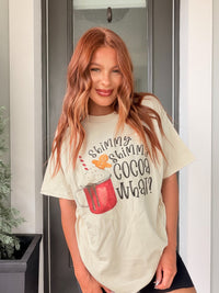 Shimmy Shimmy Graphic Top