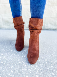 Chestnut Darby Slouchy Bootie