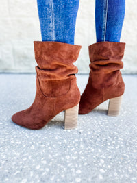 Chestnut Darby Slouchy Bootie