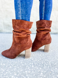 Chestnut Darby Slouchy Bootie