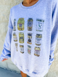 Pickle Lover Graphic Sweatshirt