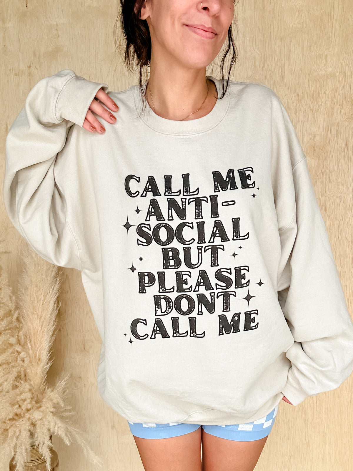 Anti-Social Graphic Pullover