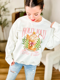 Holly Jolly Coffee Club Graphic Top
