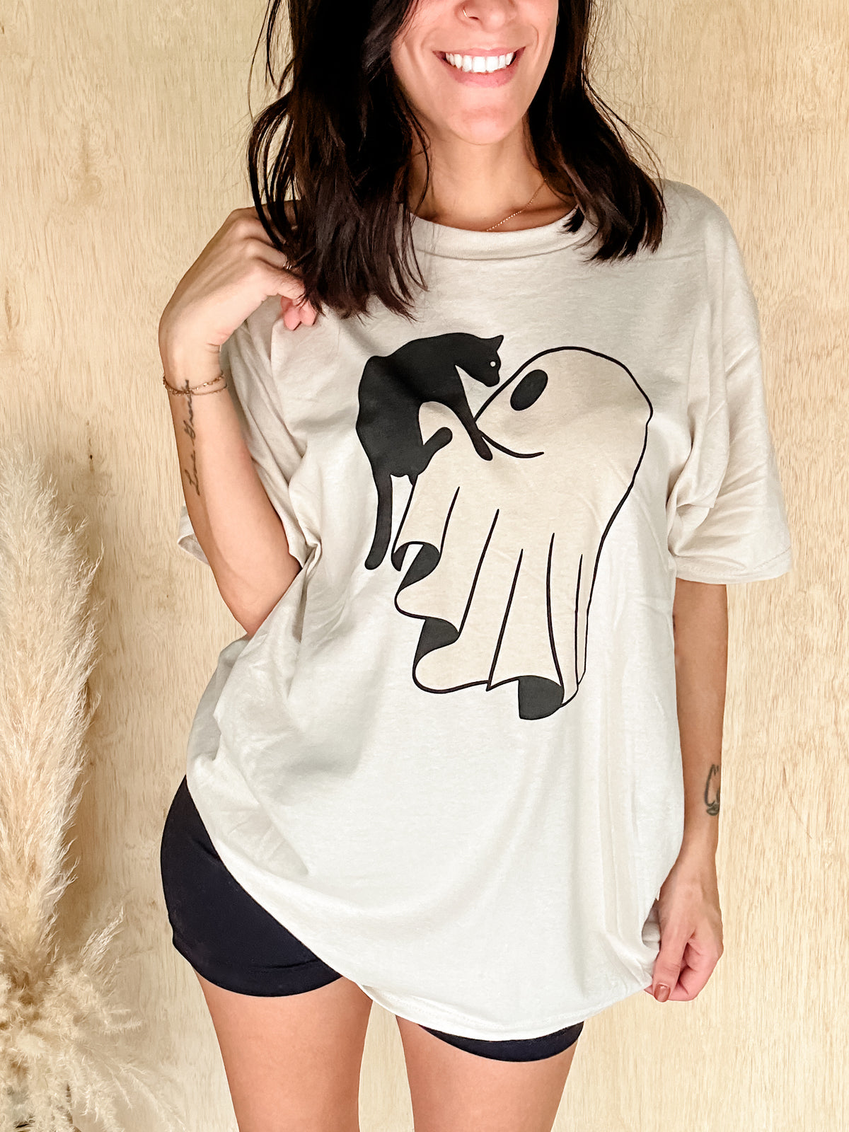 Animal Ghost Graphic Top