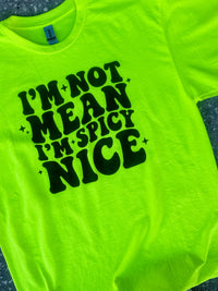 Spicy Nice Graphic Tee