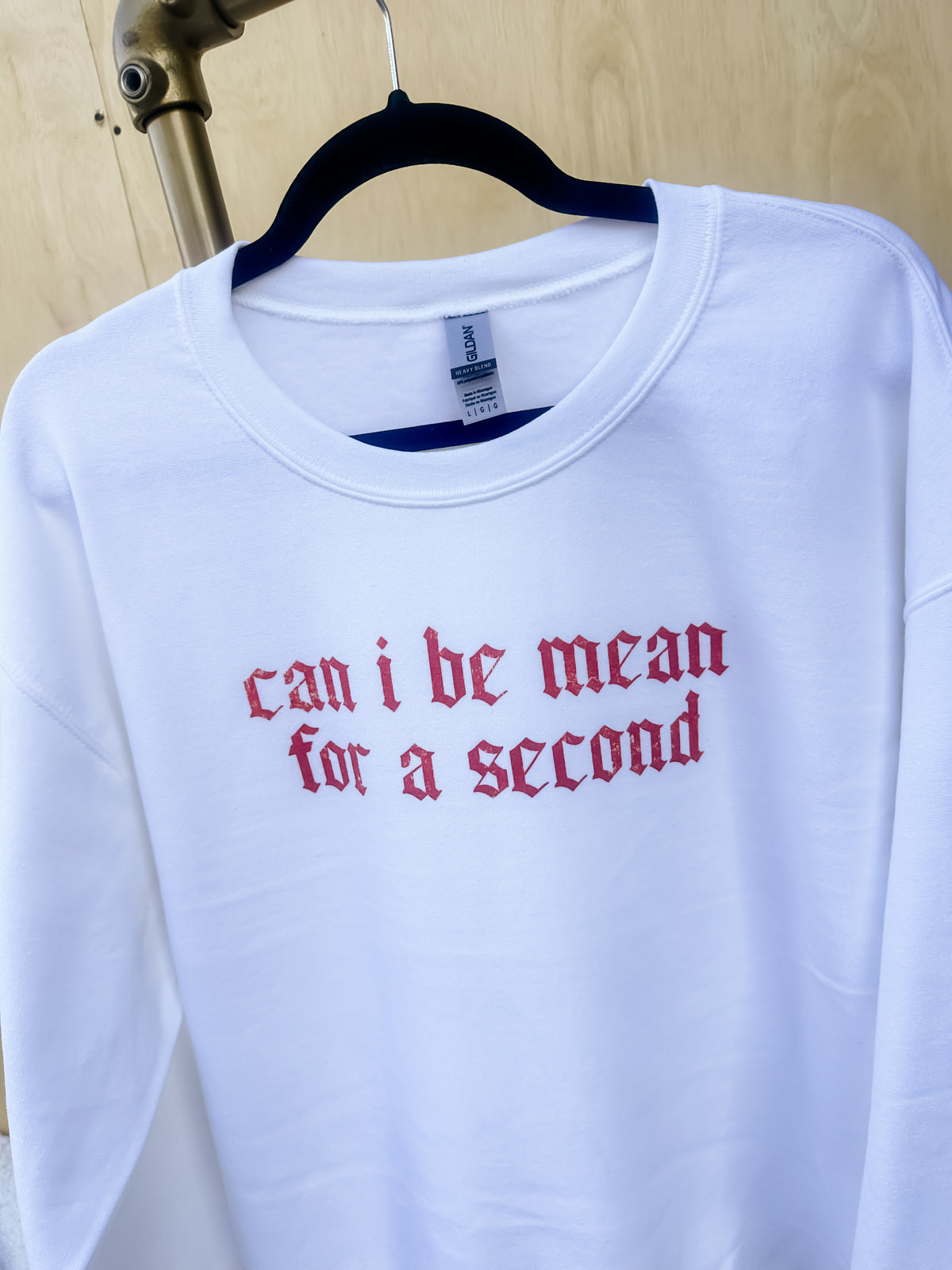 Can I Be Mean Graphic Top