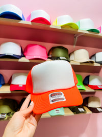 Custom Color IDGAF University Trucker Hat