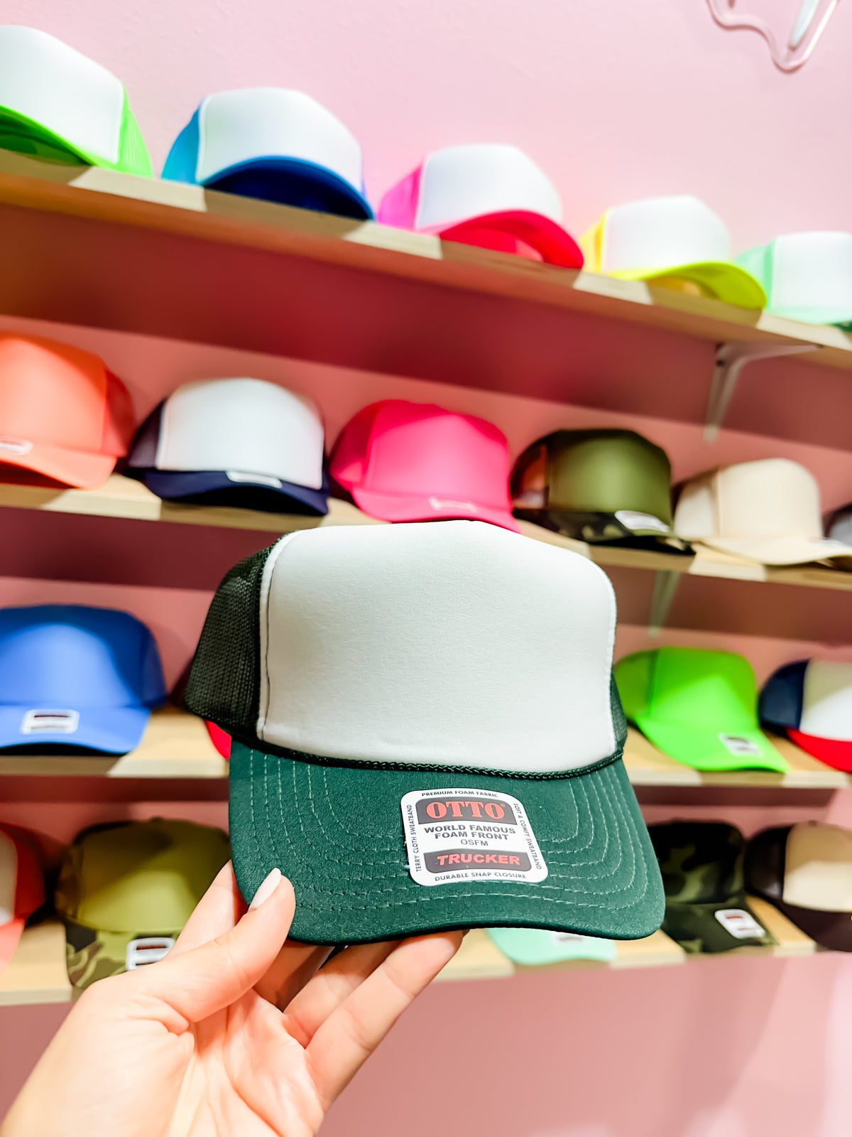 Custom Color Trendy Santa Trucker Hat