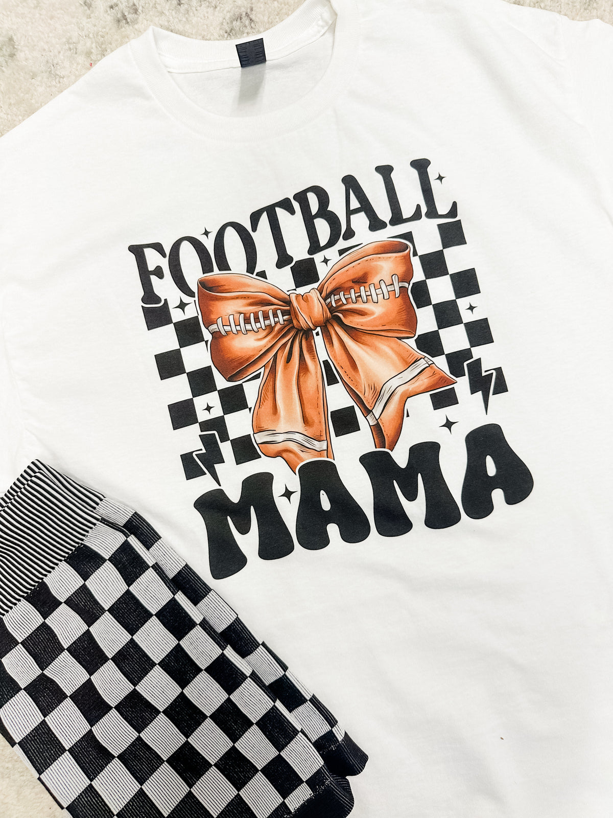 Football Mama Graphic Top