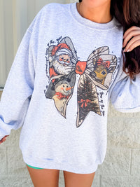 Wonderful Christmas Bow Graphic Top