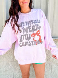 Merry Little Christmas Graphic Top