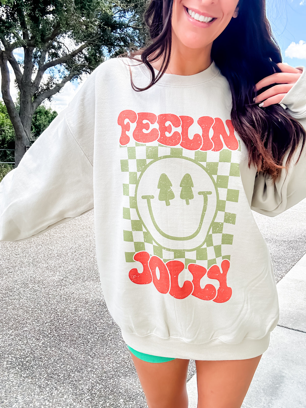 Feelin' Jolly Graphic Top