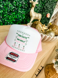 Custom Color Ugly Sweater Trucker Hat