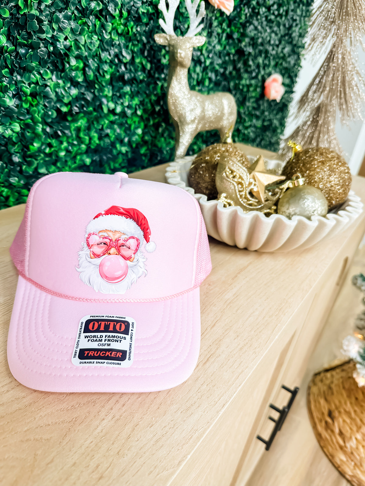 Custom Color Trendy Santa Trucker Hat