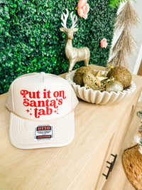 Custom Color Santa's Tab Trucker Hat