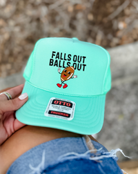Custom Color Football Falls Out Trucker Hat