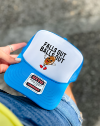 Custom Color Football Falls Out Trucker Hat