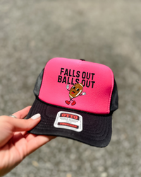 Custom Color Football Falls Out Trucker Hat