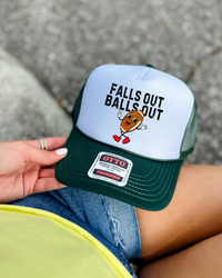 Custom Color Football Falls Out Trucker Hat