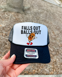 Custom Color Football Falls Out Trucker Hat