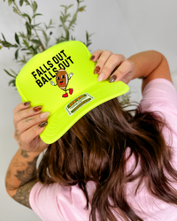 Custom Color Football Falls Out Trucker Hat
